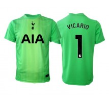 Tottenham Hotspur Guglielmo Vicario #1 Bramkarskie Koszulka Podstawowa 2025-26 Krótki Rękaw